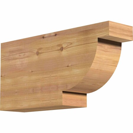 Ekena Millwork Alpine Smooth Rafter Tail, Western Red Cedar, 5 1/2"W x 12"H x 24"L RFT06X12X24ALP00SWR